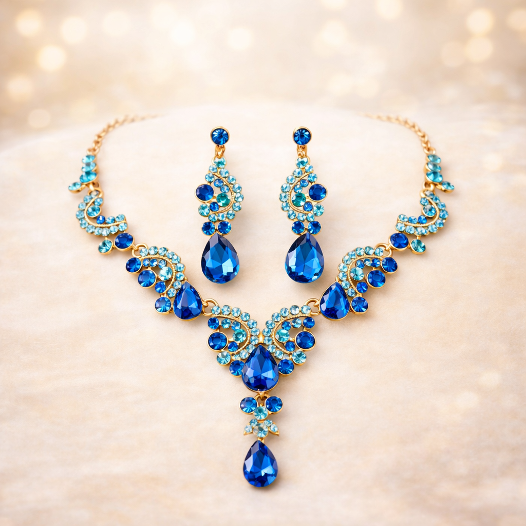 Crystal Necklace Set