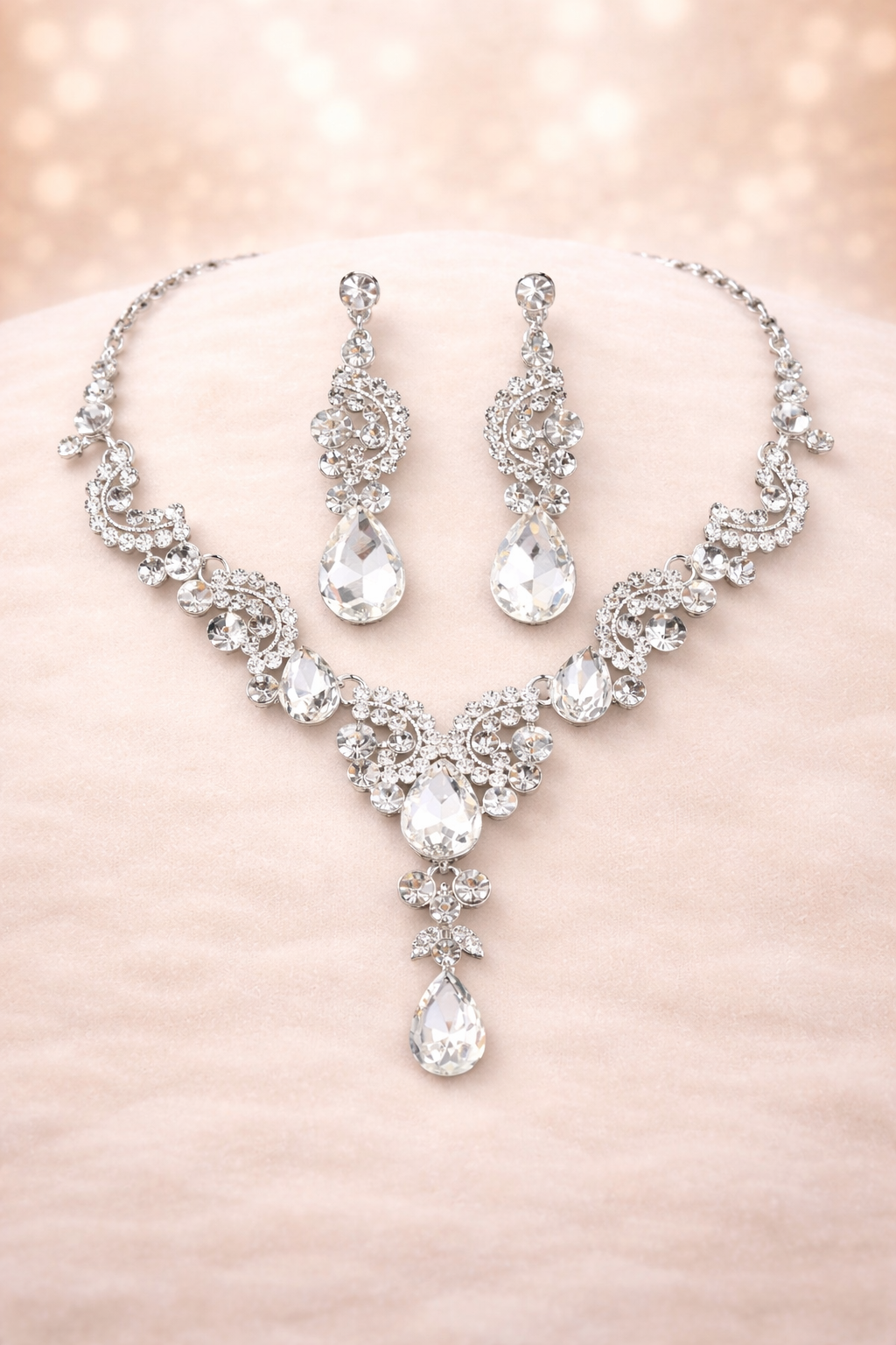 Crystal Necklace Set