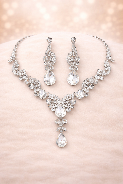 Crystal Necklace Set