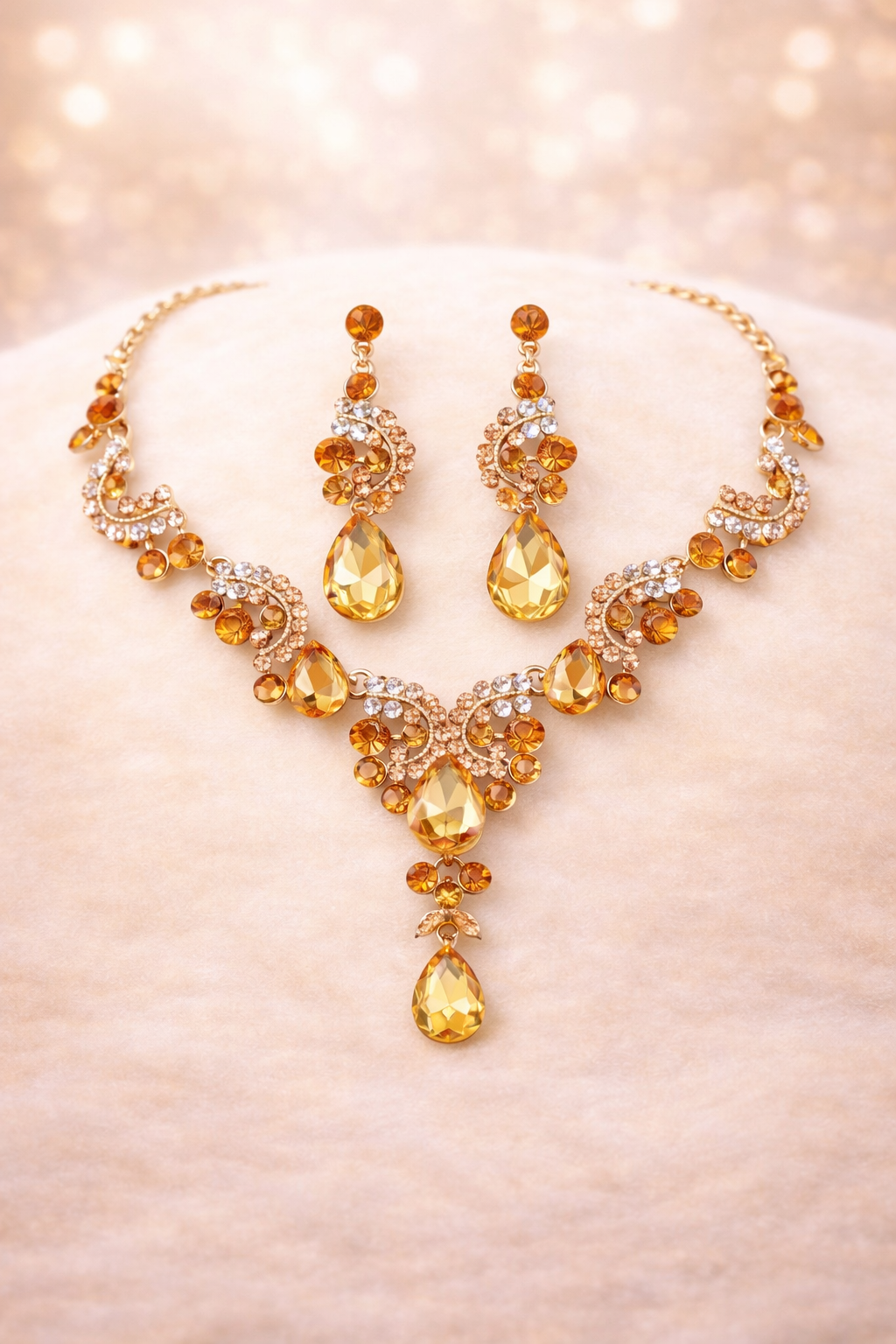 Crystal Necklace Set