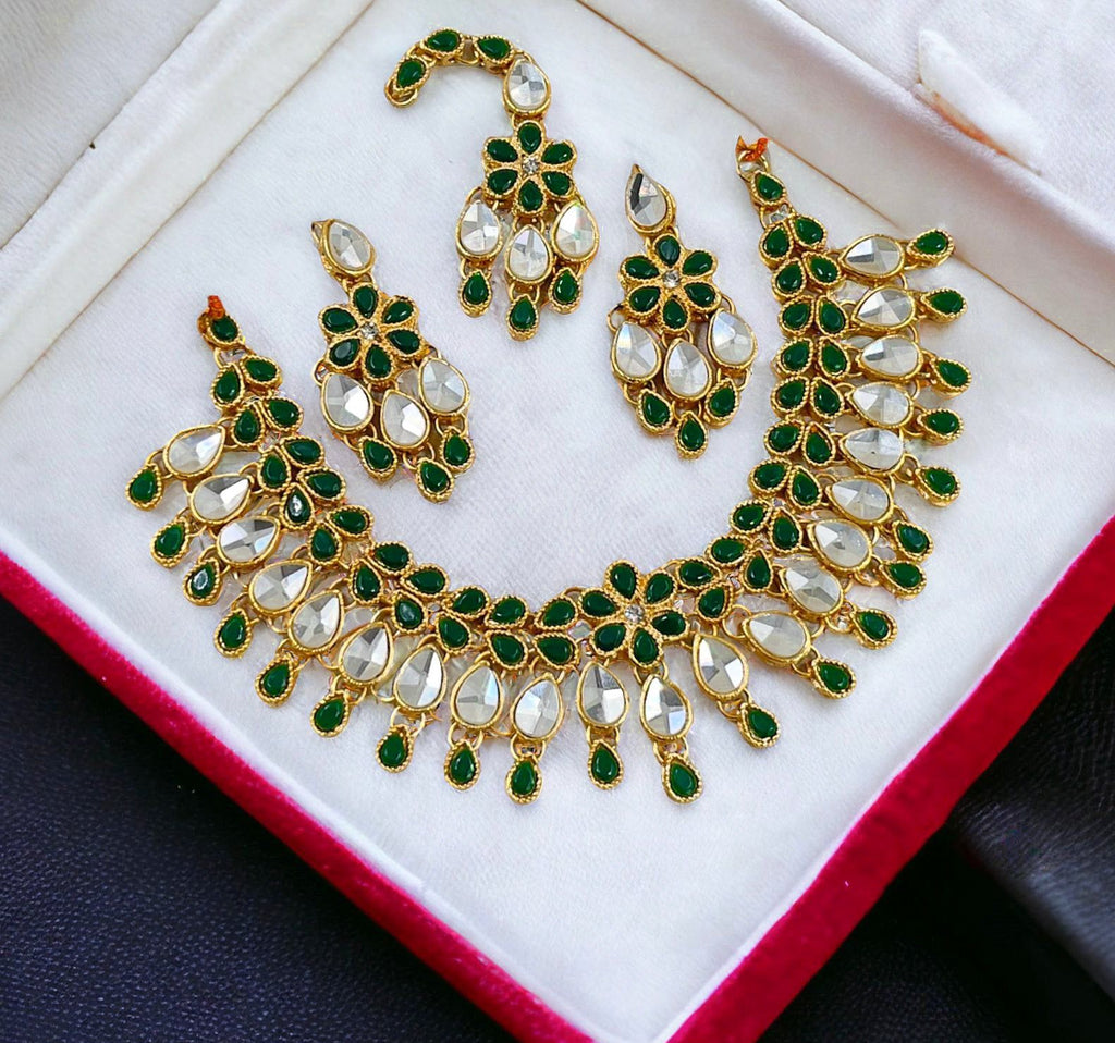 Tear Floral Necklace Se