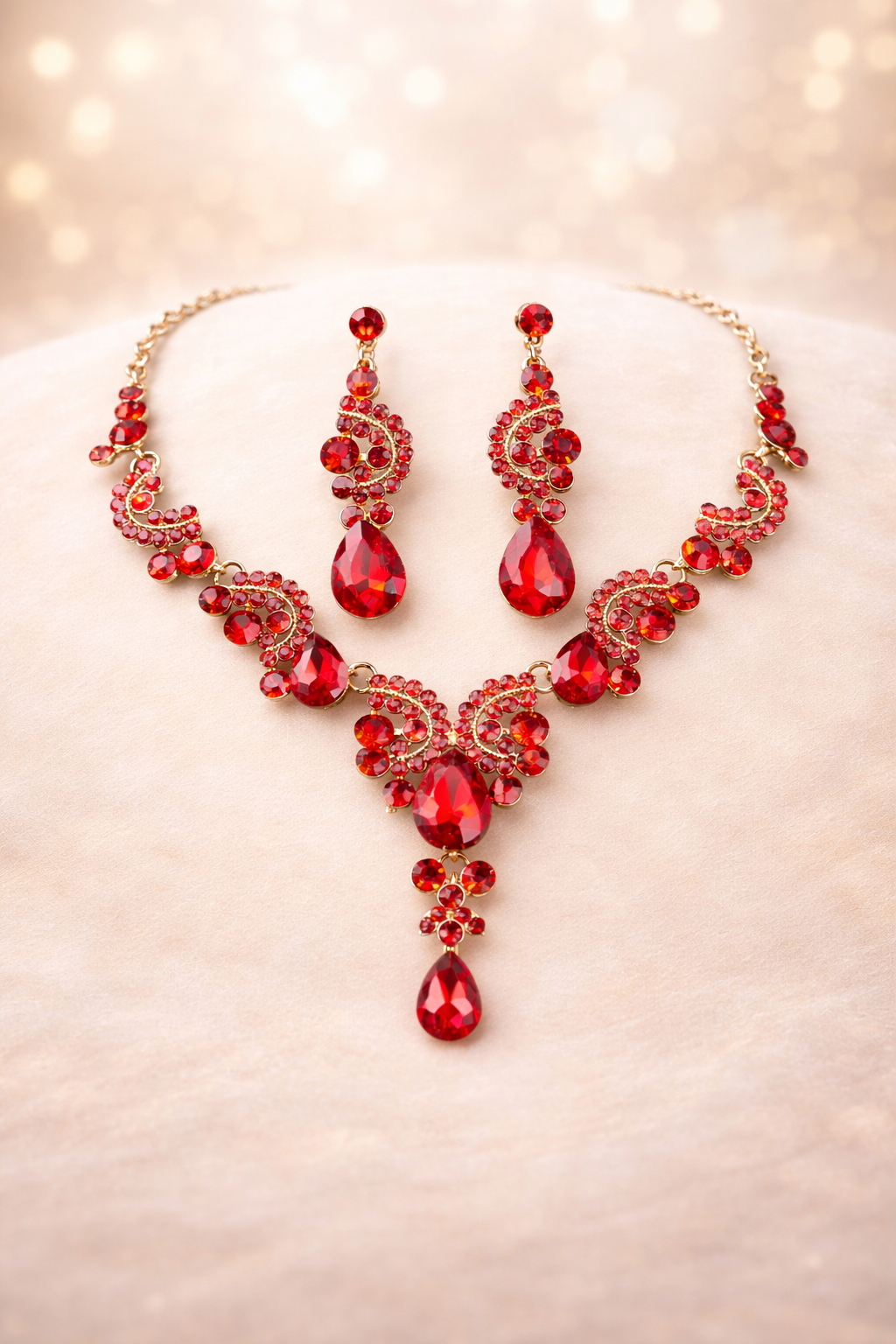 Crystal Necklace Set