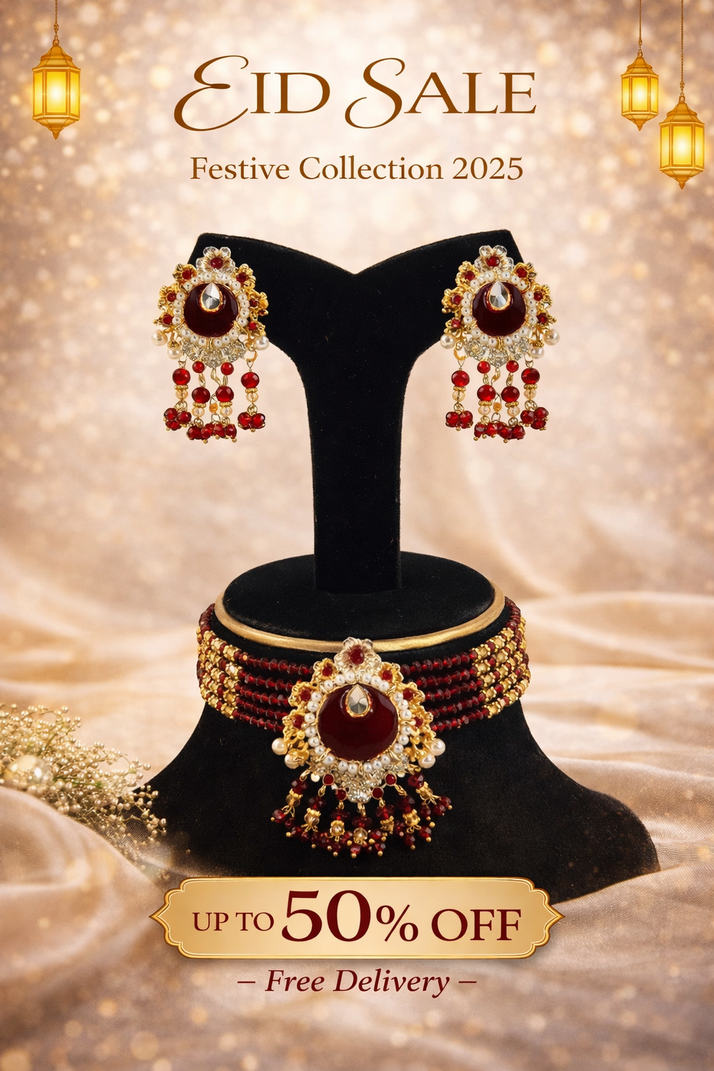 Elegant Bridal Choker Set
