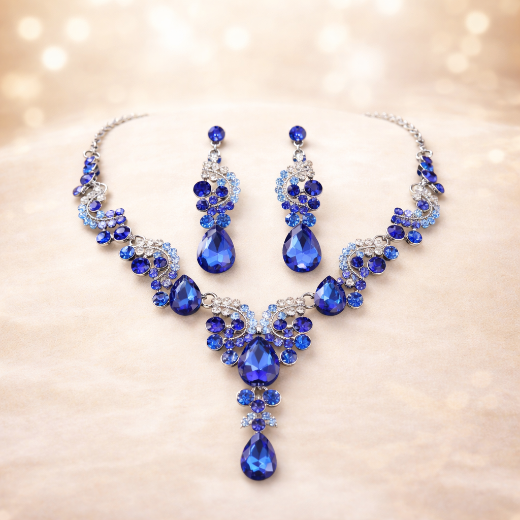 Crystal Necklace Set