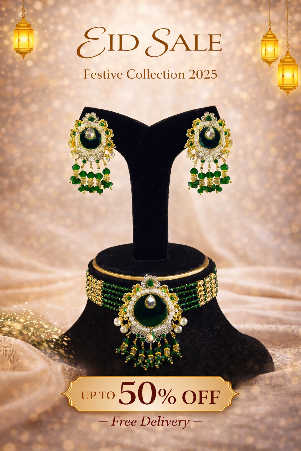 Elegant Bridal Choker Set