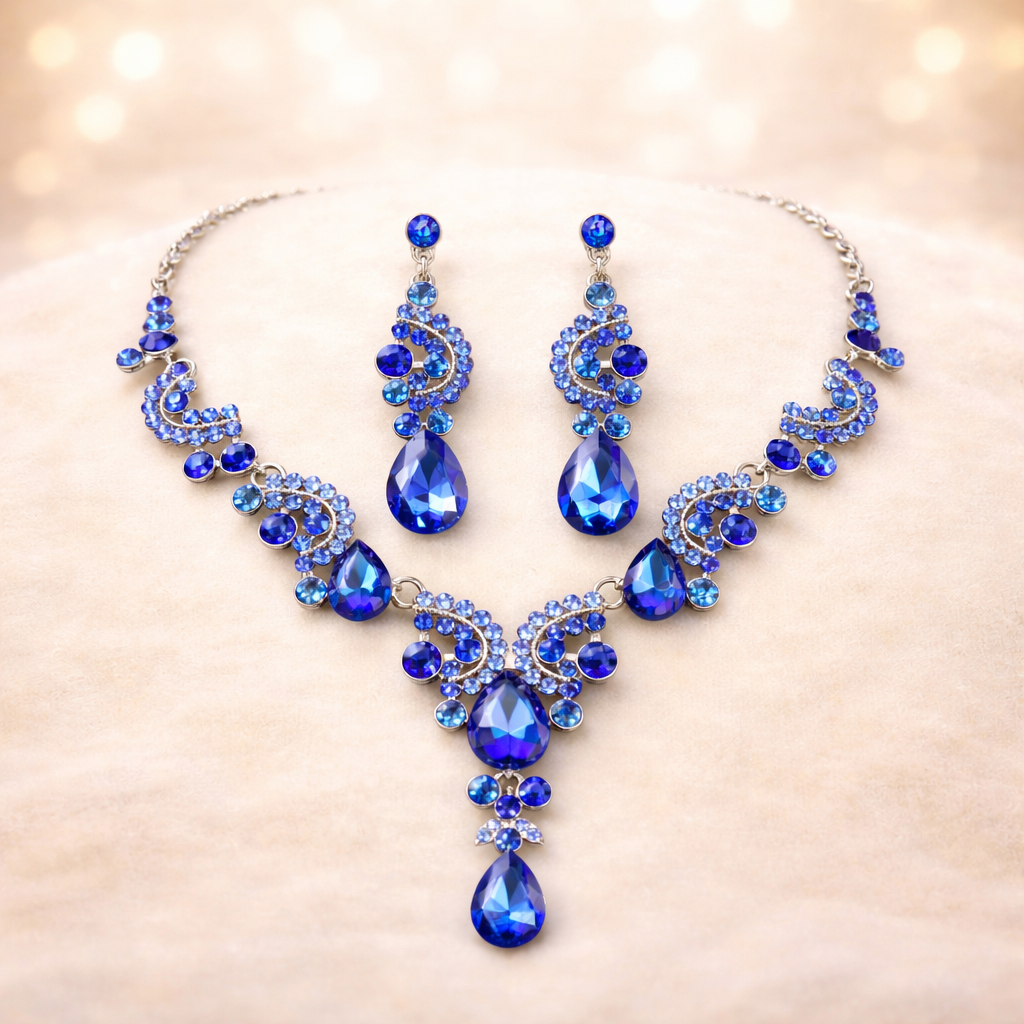 Crystal Necklace Set